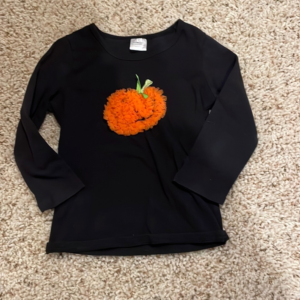 Pumpkin top girls 5T